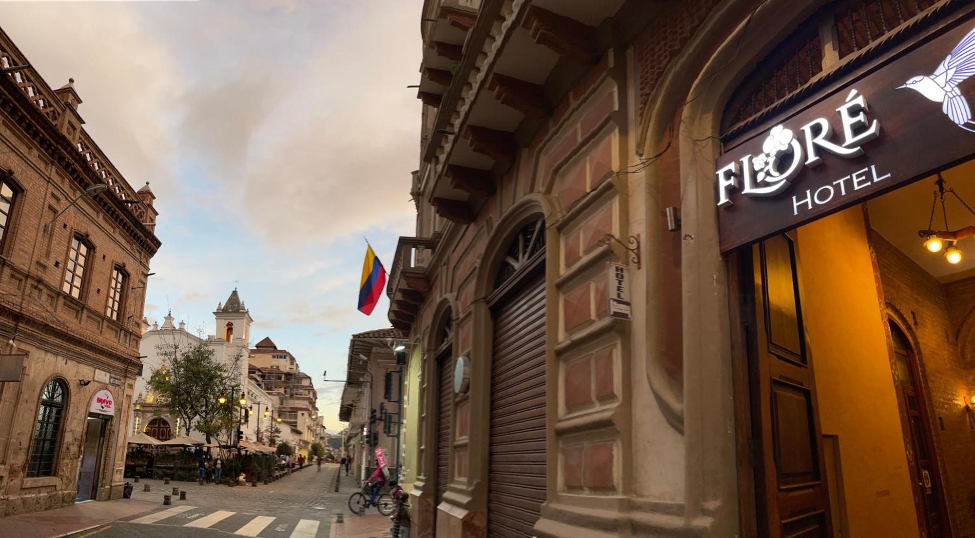 Flore Hotel Boutique Cuenca Exterior foto